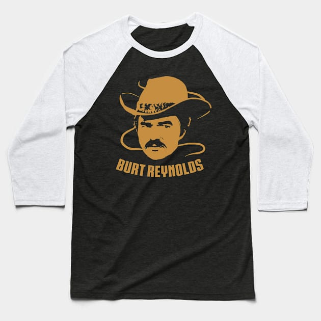 Smokey And The Bandit Burt Reynolds Baseball T-Shirt by harrison gilber